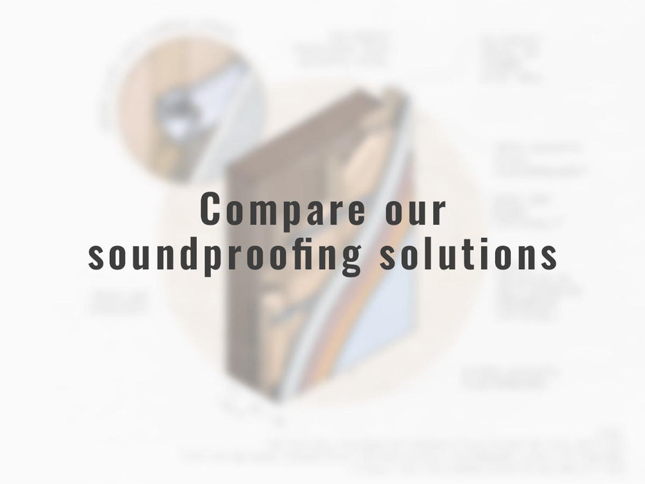 Soundproofing Solution Comparison Tool